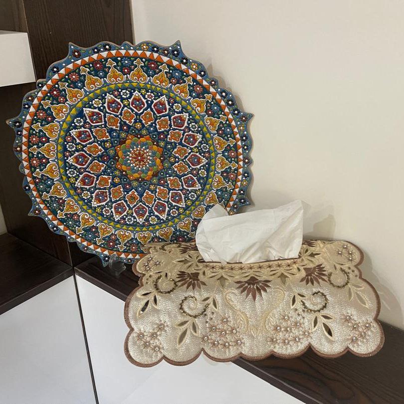 جادستمال کاغذی مدل نگین