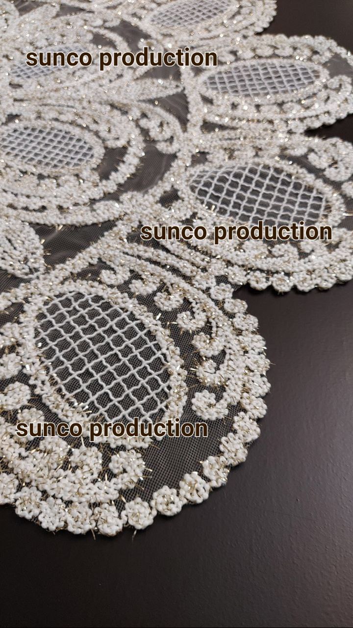 رومیزی مدل صدف