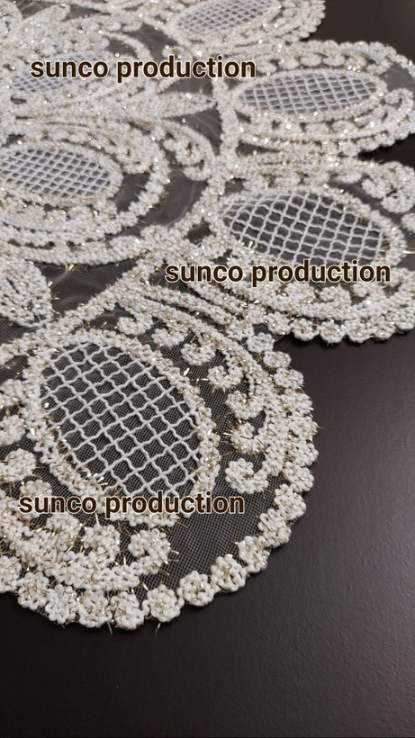 رومیزی مدل صدف