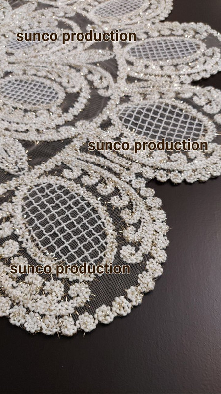 رومیزی مدل صدف