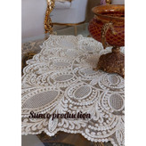 رومیزی مدل صدف مربع 95 سانتیمتر