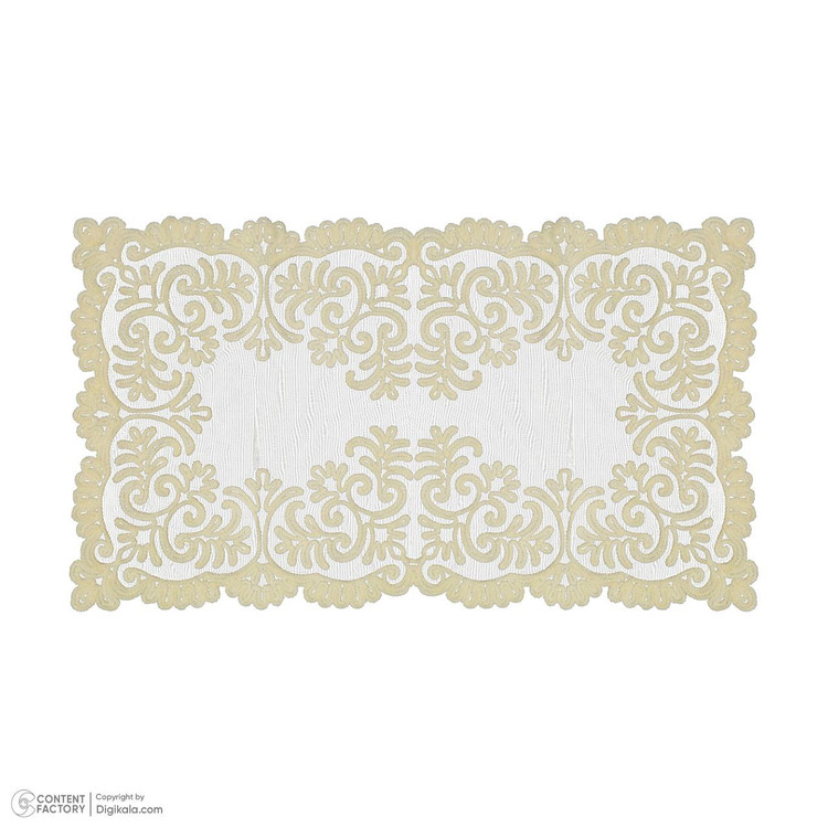 رومیزی جلومبلی مدل تور مخمل