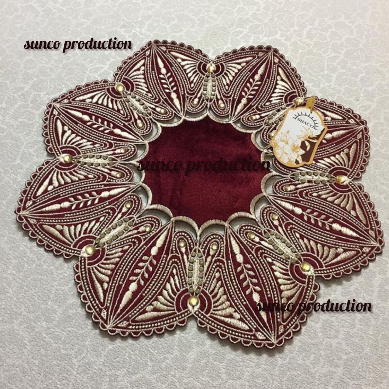 رومیزی مدل پروانه