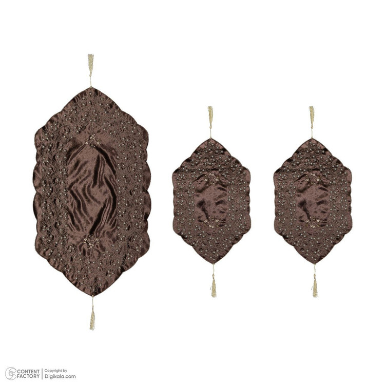 خرید رومیزی سه تیکه مدل مروارید