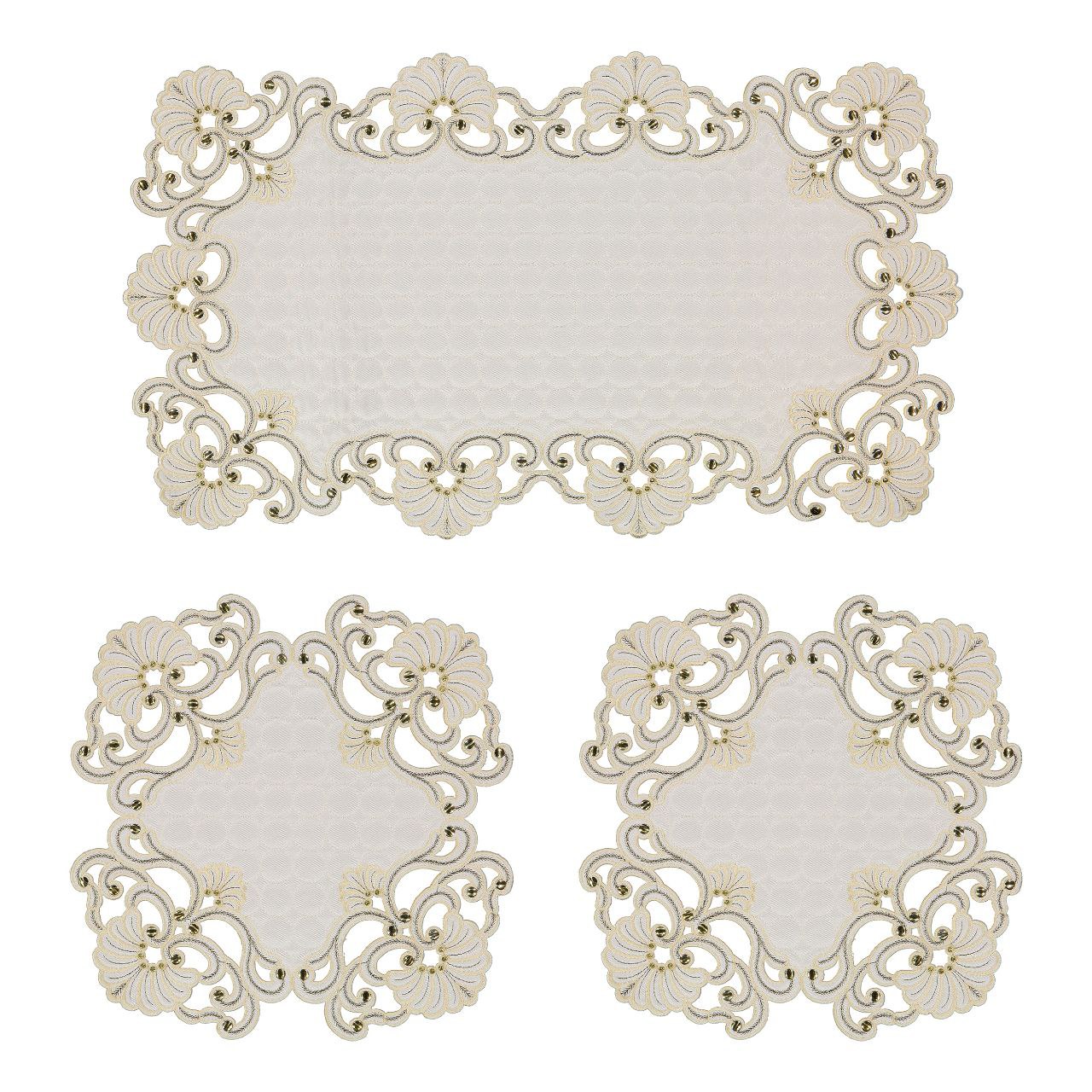 خرید رومیزی سه تیکه مدل پیچک