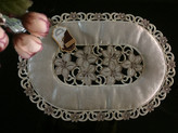 رومیزی عسلی یاس کرم