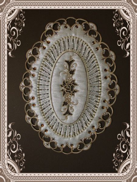 رومیزی عسلی صدف 1