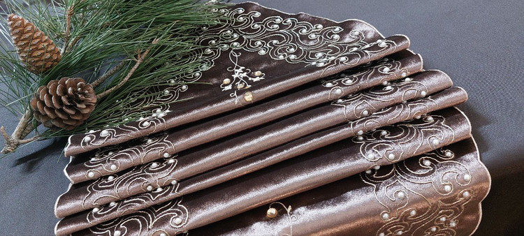 رانر مدل مروارید قهوه ای