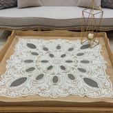 رومیزی سانکو مدل صدف مربع 95 سانتیمتر