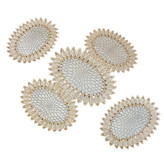 ست سه تیکه رومیزی مدل آفتابگردان