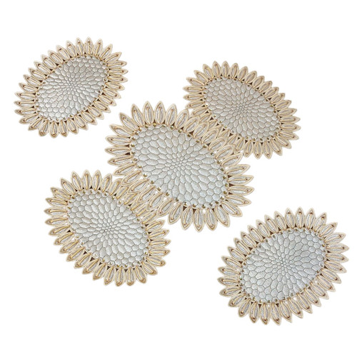 ست سه تیکه رومیزی مدل آفتابگردان