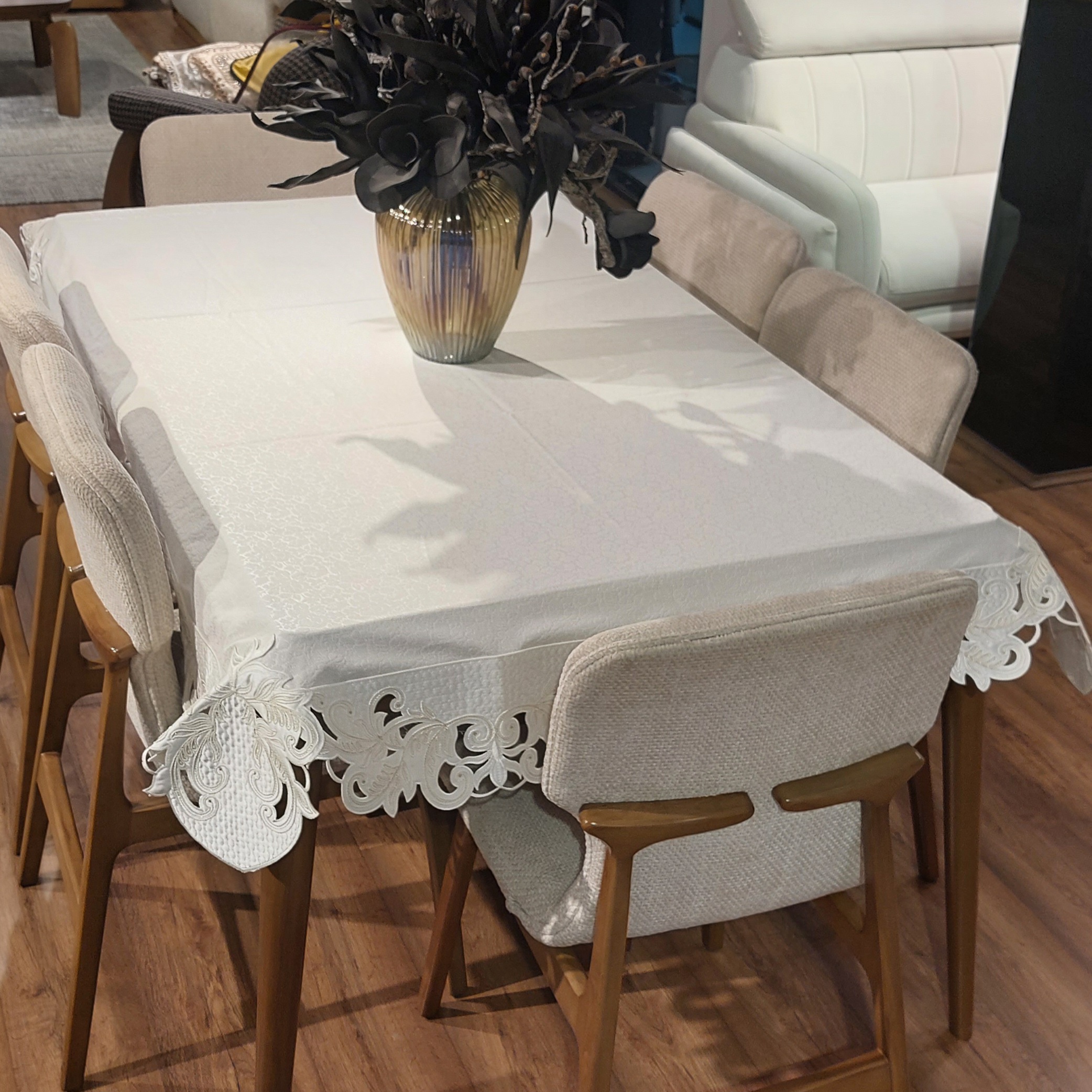 رومیزی ناهارخوری مدل گلایل