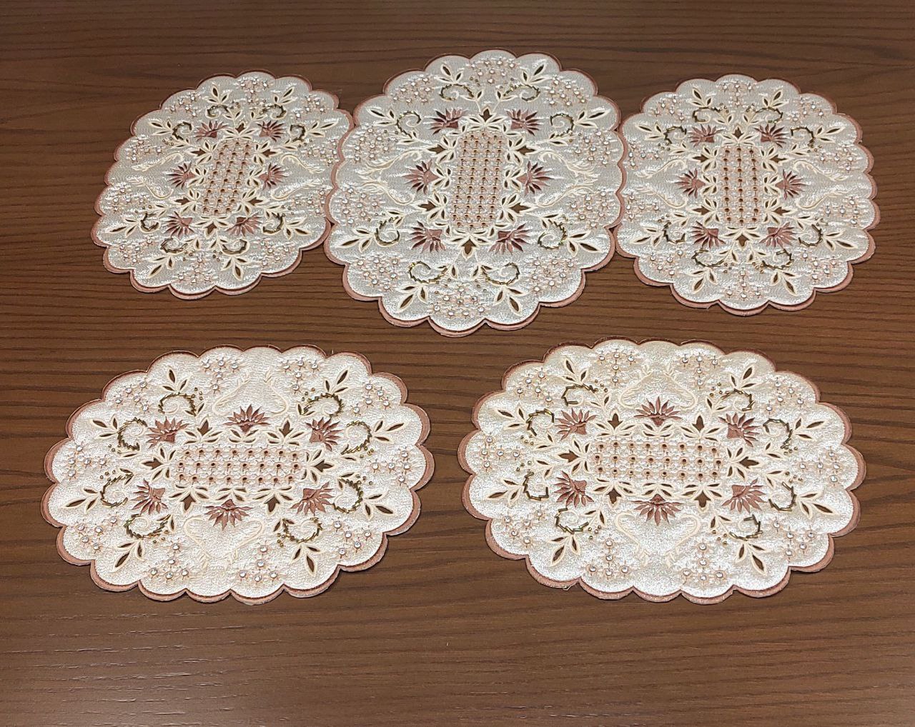 رومیزی سه تیکه مدل نگین